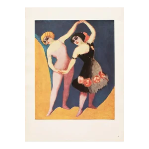 1943 After Kees Van Dongen "The Dancers", First Edition Parisian Offset Lithograph