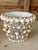 Vintage Hand-Applied Coastal Seashell Encrusted Resin Planter For Sale - Image 4 of 12