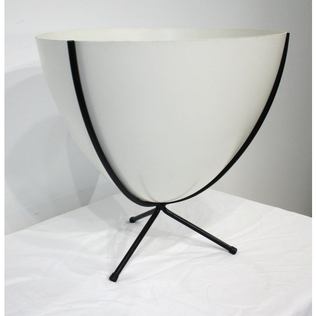 Mid-Century Modern Mid Century Zenith Bullet Planter W/ Tri Pod Stand For Sale - Image 3 of 9