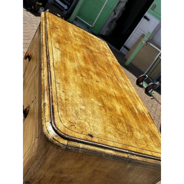 Victorian Wooden Chest of Drawers For Sale - Image 3 of 12