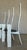 Design vicco magistretti 1968 h 90cm w 50cm d 56cm set of 4 "golem" chairs with light blue/grey lacquered wooden base with...