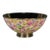 Chinese Yellow Ground Millefleur Porcelain Bowl With Gilt Interior For Sale
