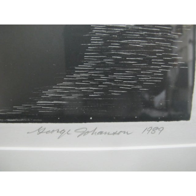 George Johanson Signed Framed Limited Edition Print Artist Waiting for an Idea For Sale In Portland, OR - Image 6 of 8