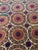 Extra Large Brown Cotton Suzani With Round Medallions For Sale - Image 10 of 10