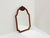 Vintage Carved Wood Framed Wall Mirror with Beveled Glass, 1930s For Sale - Image 4 of 12