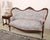 2000 - 2009 Late Rococo Sofa with Floral Upholstery For Sale - Image 5 of 6