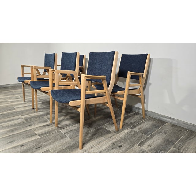 Chairs by Frantisek Jirak, 1960s, Set of 6 For Sale - Image 10 of 14