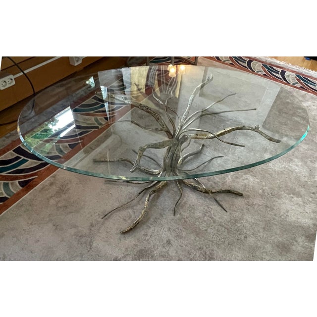 Glass Coffee Table by Salvino Marsura, 1970s For Sale - Image 12 of 13