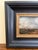 Antique Italian Capriccio Framed Oil Painting of Landscape With Ruins Attributed to Francesco Guardi For Sale - Image 4 of 11
