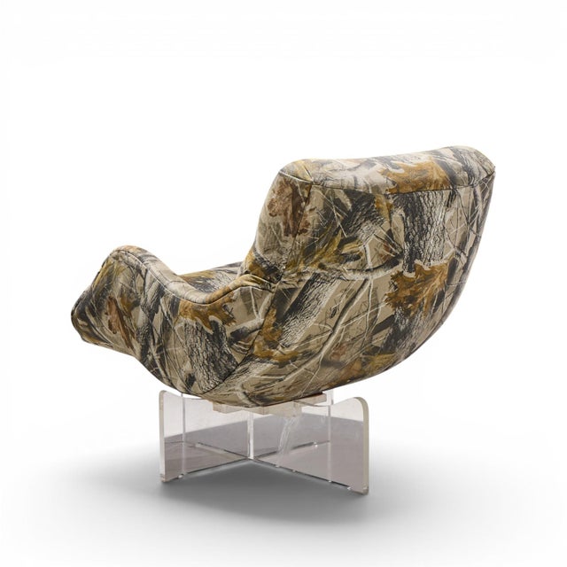 Mid 20th Century Vladimir Kagan Cosmos Mid Century Lucite Lounge Chair For Sale - Image 5 of 9