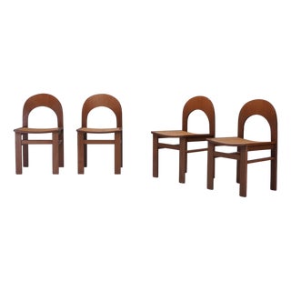 Arcadia Chairs by Adalberto Caraceni for Tagliabue, 1970s, Set of 4 For Sale