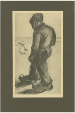 After Vincent Van Gogh, Peasant Walking with a Sack, 1928, Portfolio Print