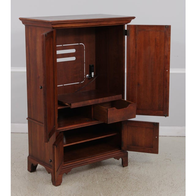Lexington Furniture Lexington Bob Timberlake Solid Wood Tv Armoire Cabinet For Sale - Image 4 of 17