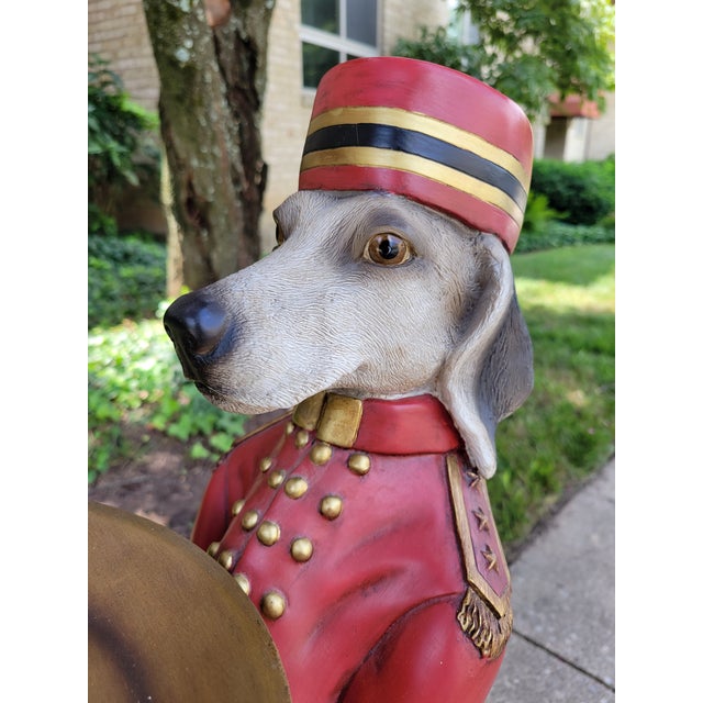 1990s Bombay Company Dudley the Bellhop Dog Butler Tray For Sale - Image 4 of 14