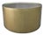 Hammered Brass Drum Coffee Table For Sale