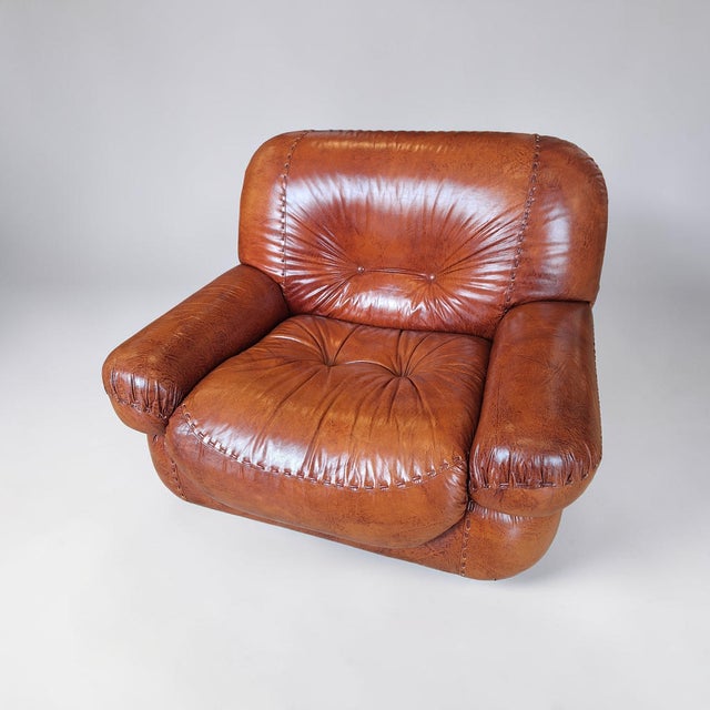 Plastic Vintage Sapporo Armchair by Mobil Girgi, Italy, 1970s For Sale - Image 7 of 7