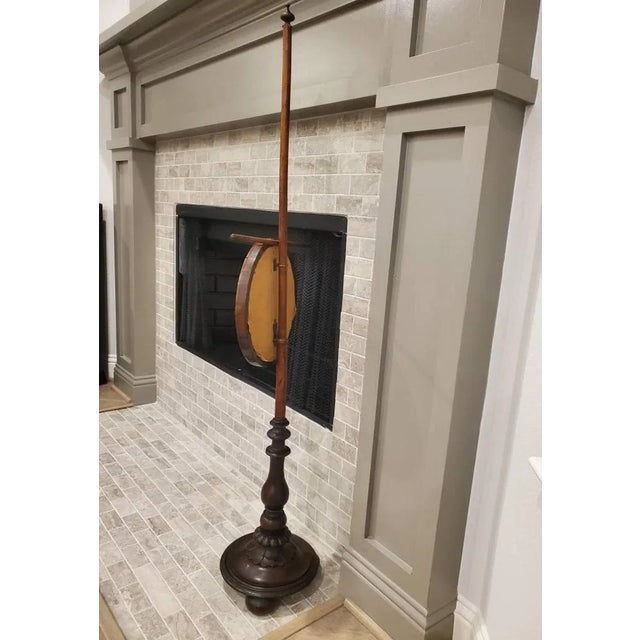 18th/19th Century Regency English Mahogany Fire Screen For Sale - Image 9 of 11