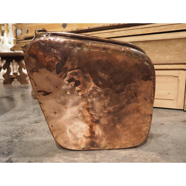 Metal Heavy Antique French Copper Turbotiere Poacher, Maison Gaillard Paris, C. 1850 For Sale - Image 7 of 13