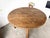 Brutalist Round Table in Oak, 1950s For Sale - Image 13 of 18