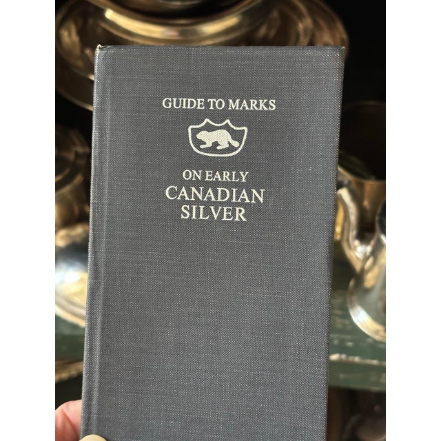 Mid-Century Modern Vintage 1968 "Guide to Marks on Early Canadian Silver" Book For Sale - Image 3 of 10