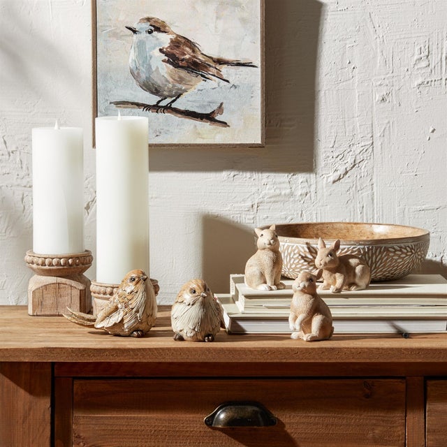 Rustic Mini Bunny Rabbit Figurine (Set of 12) For Sale - Image 3 of 6