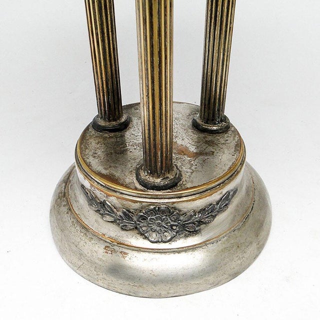 Art Nouveau Column Platter from Elw, Poland, 1900s For Sale - Image 3 of 17
