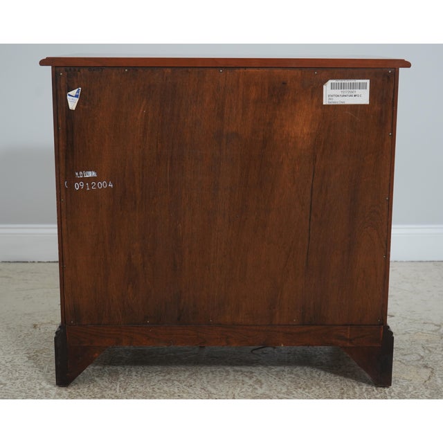 Statton Old Towne Cherry Pull Out Bachelor Chest For Sale - Image 16 of 18