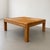 Wood Vintage 1970s Pencil Reed Rattan Coffee Table Square Mid Century Modern For Sale - Image 7 of 10