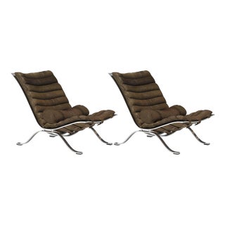 Vintage Ari Sling Lounge Chair by Arne Norell for Arne Norell Ab, 1960s Set of 2 For Sale