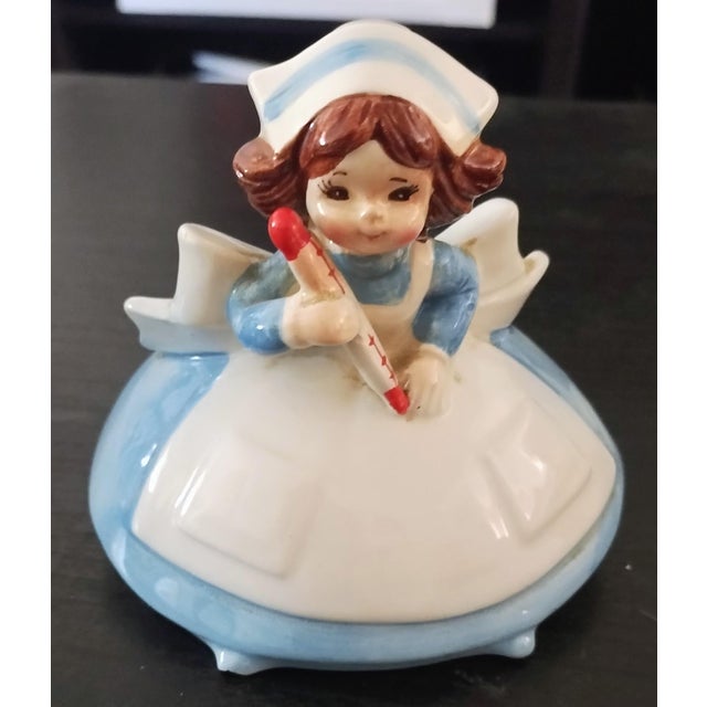 Original Lefton Nurse Figurines. My mom was a Nurse and she had many of these. My family each picked one, the rest we must...