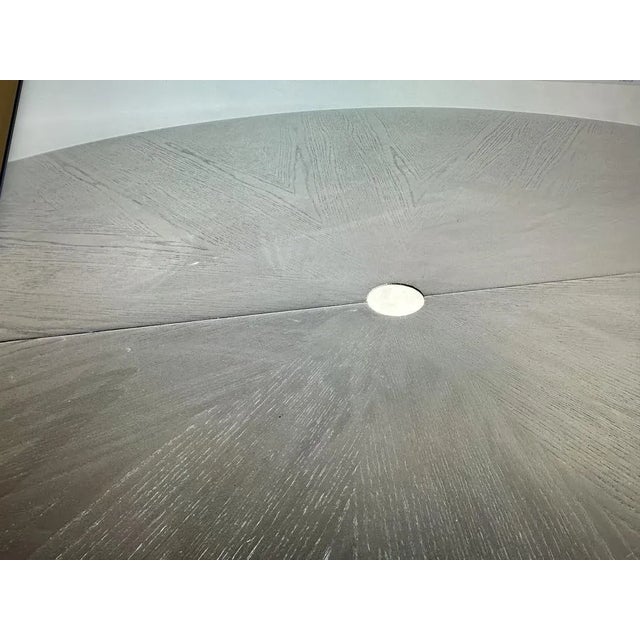 Vintage Table in Steel and Wood, 1970 For Sale - Image 3 of 7