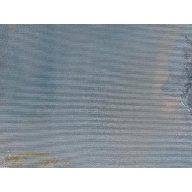 1980s Hector Ramirez Ortega, Composition, 1989, Mixed Media on Canvas For Sale - Image 5 of 7