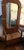 Victorian Turn-of-the-Century Victorian Carved Oak Hall Tree Bench With Original Brass Hardware & Mirror For Sale - Image 3 of 12