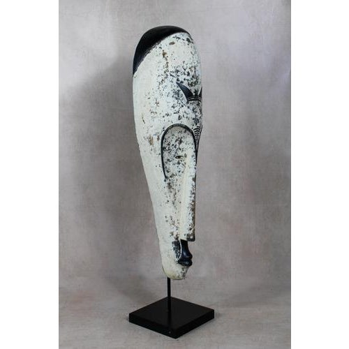 Large Vintage Fang Mask For Sale - Image 3 of 5