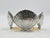 A beautifully sculptural Emilia Castillo silver-plated wine bottle coaster, handcrafted in Taxco, Mexico during the 1980s....