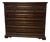 Bernhardt Ravello Distressed Walnut 4 Drawer Media Chest Dresser For Sale