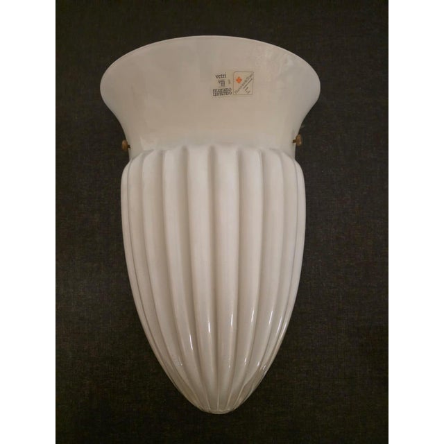 Murano Glass Wall Light by Barovier & Toso, 1970s For Sale - Image 3 of 13