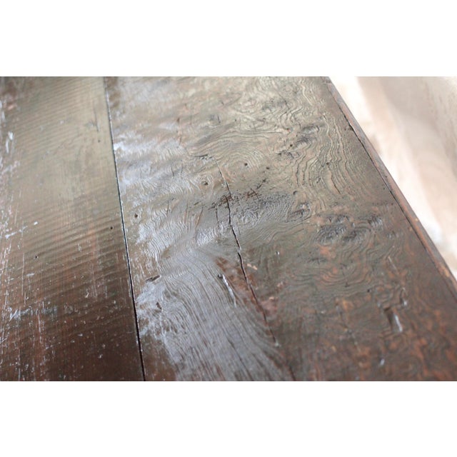 Very Large Antique Farmhouse or Harvest Table For Sale - Image 10 of 18