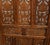 Mughal Revival Anglo-Indian Carved Hardwood Room Screen, 1920s For Sale - Image 3 of 15
