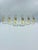Mid 20th Century Rare Mid 20th Century Gold Leaf Monogram “R” Highball Glasses – Set of 6 For Sale - Image 5 of 12
