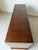 Brass Vintage Renzo Rutili-Style Asian Inspired Walnut Sideboard With Hand-Painted Floral Doors For Sale - Image 8 of 12
