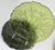 Avocado Leaf Plates- Set of Eight For Sale - Image 10 of 14