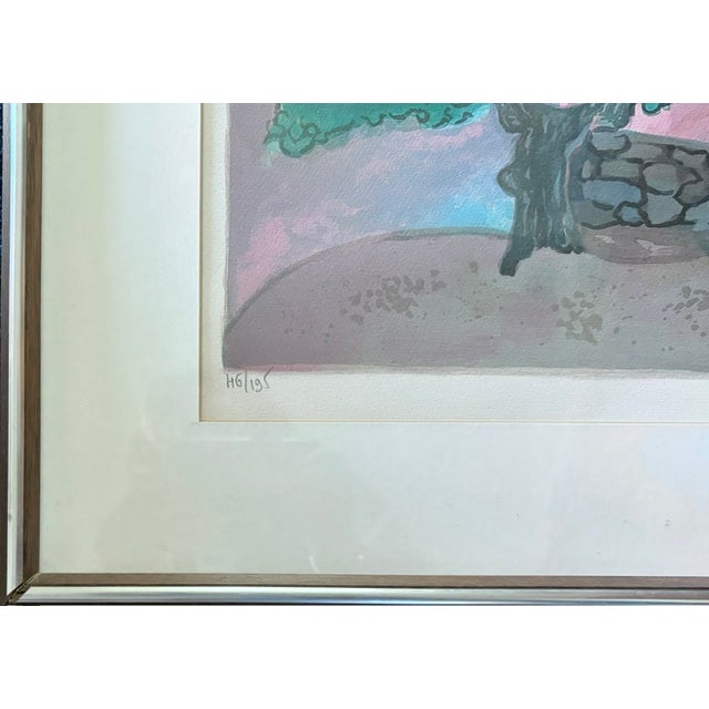 Mid 20th Century Original Mid Century Georges Lambert Lithograph, Signed and Numbered For Sale - Image 5 of 11