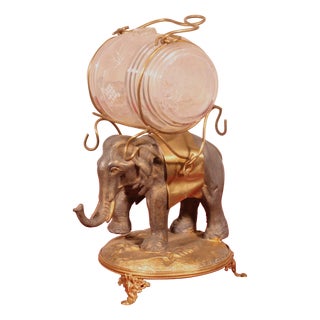 19th Century Napoleon III Elephant Liquor Cabinet For Sale