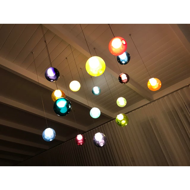 Contemporary Bocci 28 - 16 Ball Light Fixture - Set of 16 For Sale - Image 3 of 4