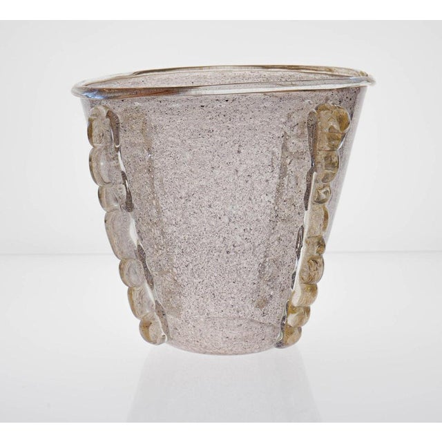 Large Pulegoso and Bullicante Murano Glass Vase or Ice Bucket from Barovier & Toso For Sale - Image 13 of 18