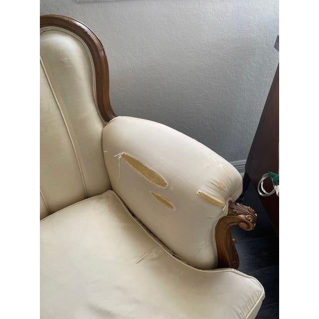 ABC Carpet & Home Beautiful (Vintage) French Chair - Circa 1930 For Sale - Image 4 of 8