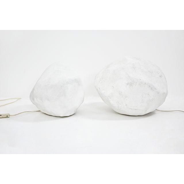 1970s Dora Rock Lamps by André Cazenave for Atelier A, 1970s, Set of 2 For Sale - Image 5 of 11