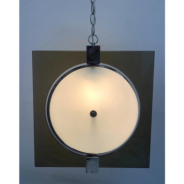 Fantastic and rare chandelier from around the 1970s in fair condition attributed to the f. Arte company it is all...