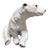 Large Vintage Porcelain Polar Bear from Royal Dux, 1920s For Sale
